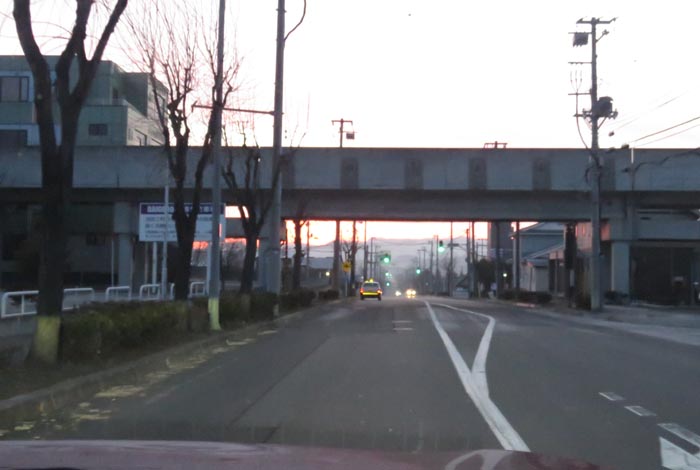 webnews今朝の北見／東６号昭和通りJR石北線高架橋下