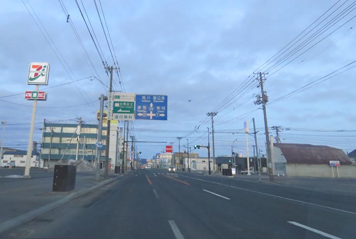 webnews今朝の北見／国道39号の西３号線とん田通り交差点