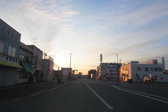 webnews今朝の北見/本町の北4条通り交差点