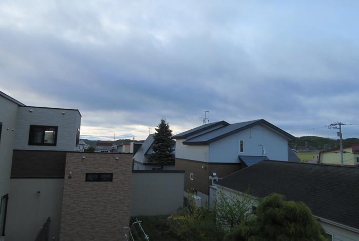 webnews今朝の北見／東の空