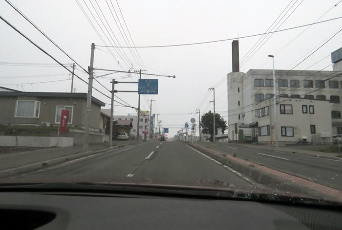 webnews今朝の北見/とん田通り、南大通り交差点から国道39号方向