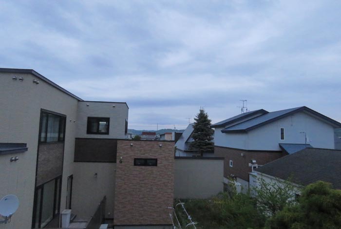 webnews今朝の北見／東の空