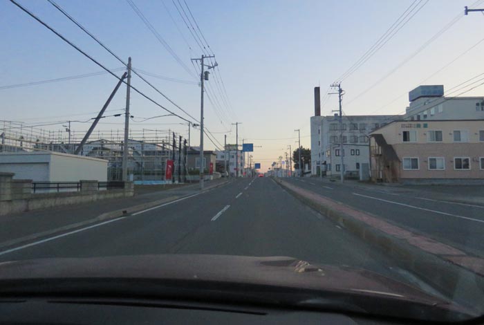 webnews今朝の北見/とん田通り、南大通り交差点から国道39号方向