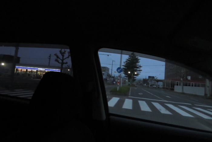 webnews今朝の北見／緑園通り交差点から常磐公園方向