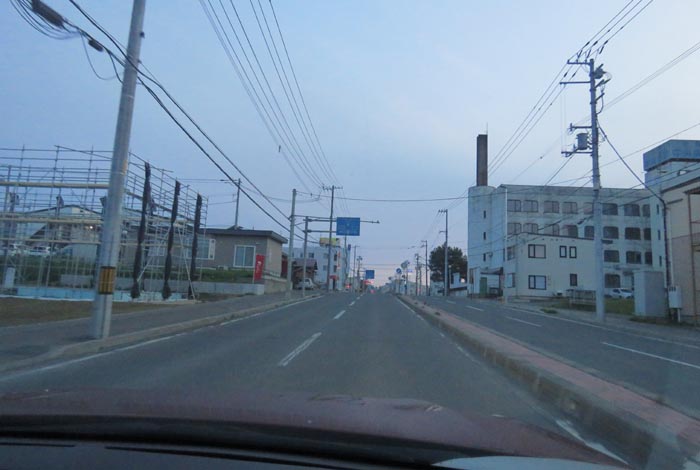 webnews今朝の北見/とん田通り、南大通り交差点から国道39号方向