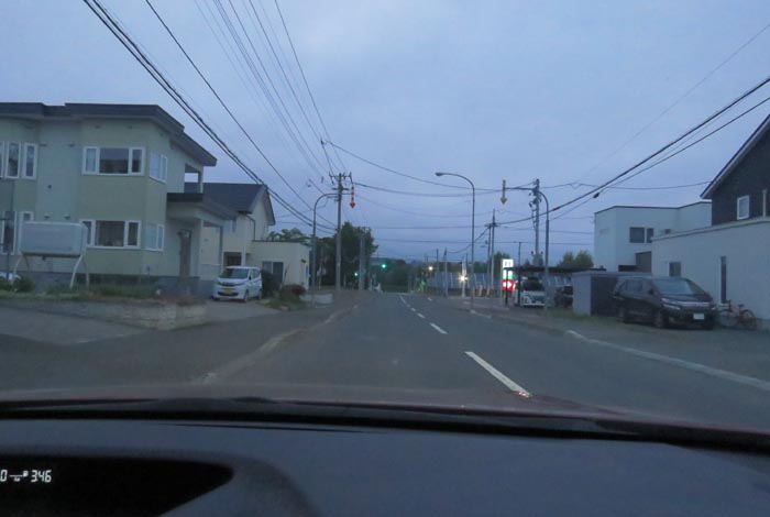 webnews今朝の北見/西5号線、南岸通りの交差点