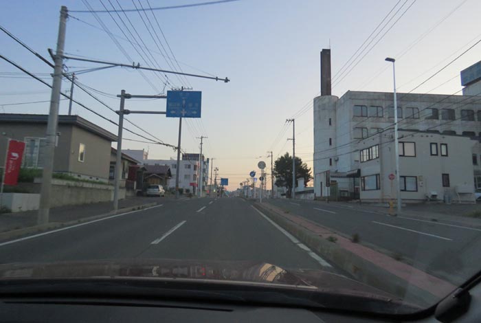 webnews今朝の北見/とん田通り、南大通り交差点から国道39号方向