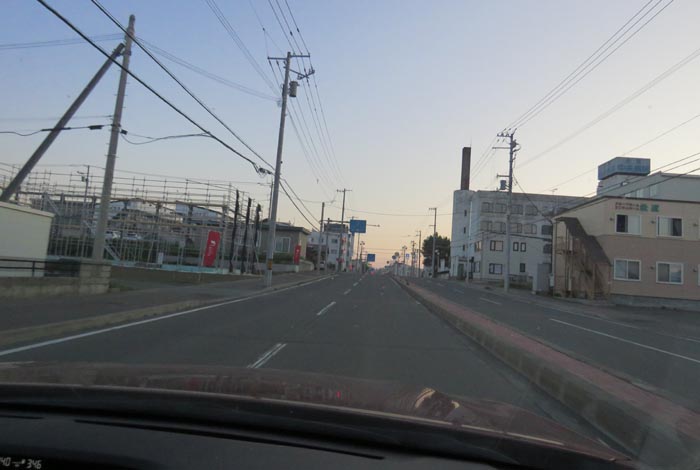 webnews今朝の北見/とん田通り、南大通り交差点から国道39号方向