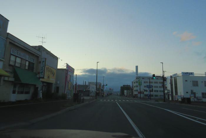 webnews今朝の北見/本町の北4条通り交差点