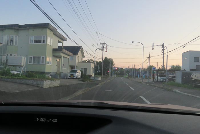 webnews今朝の北見/西5号線、南岸通りの交差点