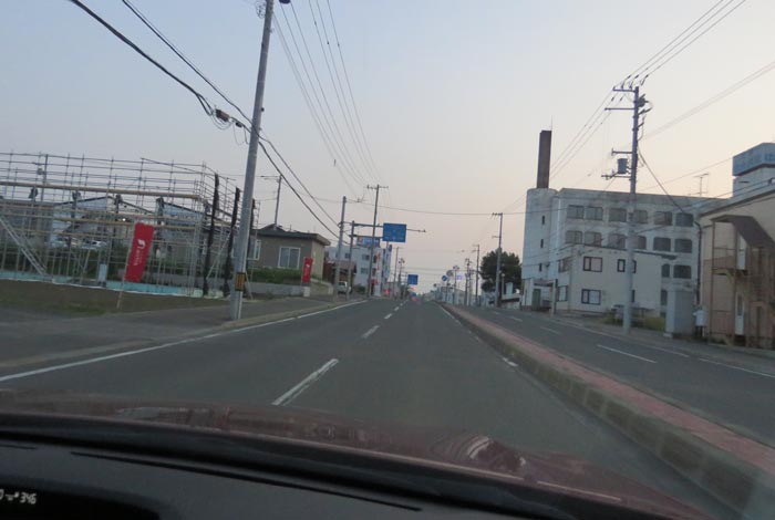 webnews今朝の北見/とん田通り、南大通り交差点から国道39号方向