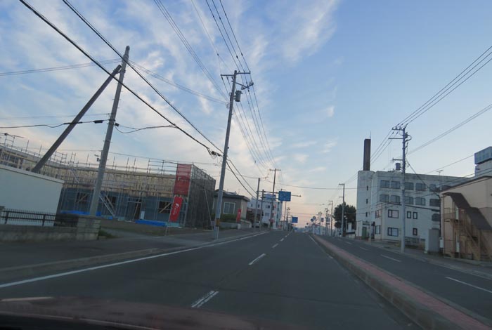 webnews今朝の北見/とん田通り、南大通り交差点から国道39号方向