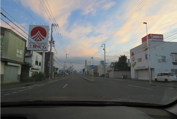 webnews今朝の北見/とん田通り、南大通り交差点から国道39号方向