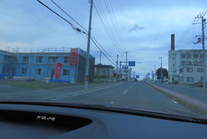 webnews今朝の北見/とん田通り、南大通り交差点から国道39号方向