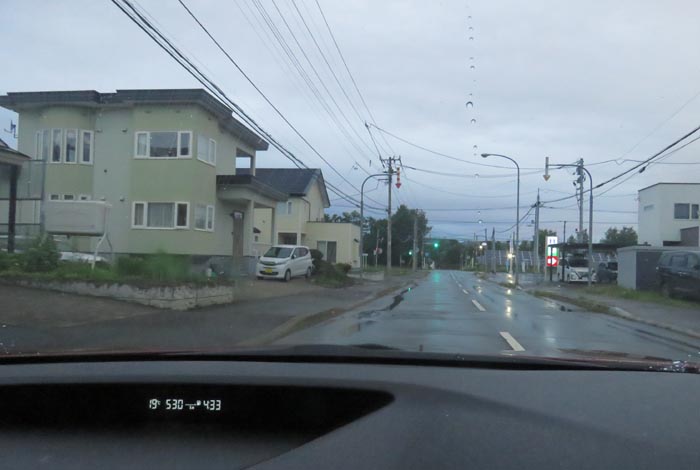 webnews今朝の北見/西5号線、南岸通りの交差点