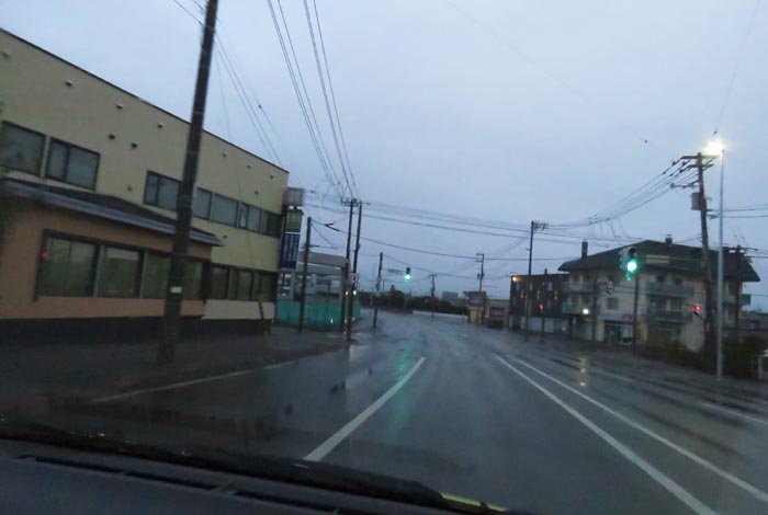 webnews今朝の北見/無加川橋を渡り南大通り交差点方向