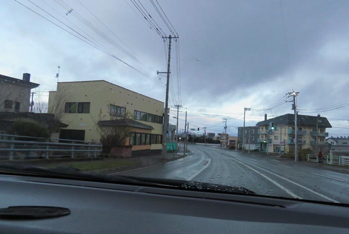 webnews今朝の北見/無加川橋を渡り南大通り交差点方向