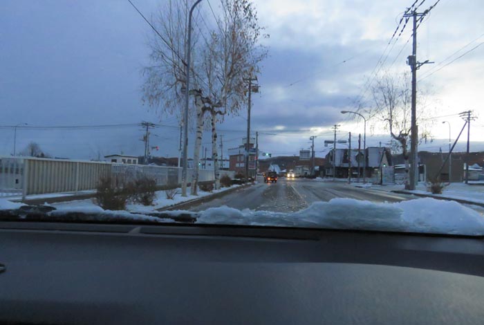 webnews今朝の北見/野付牛自動車学校前