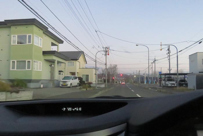 webnews今朝の北見/西5号線、南岸通りの交差点