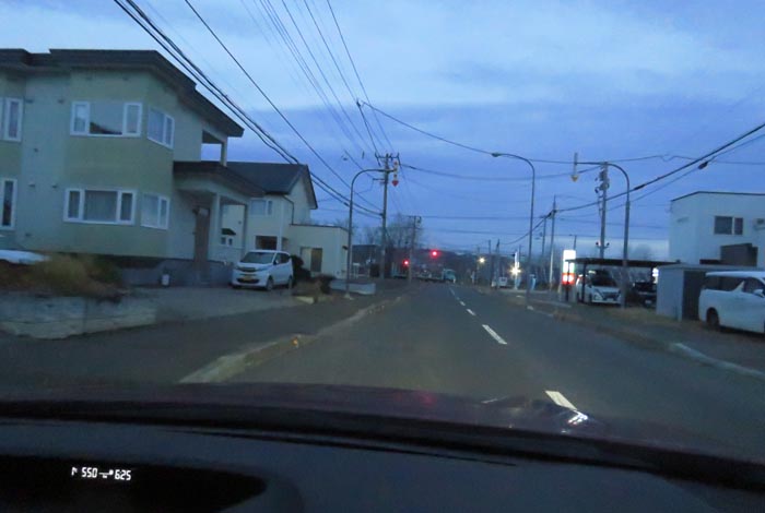 webnews今朝の北見/西5号線、南岸通りの交差点