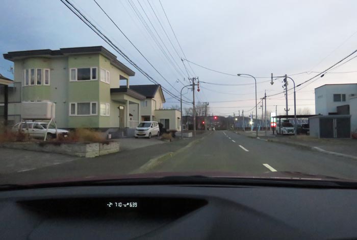 webnews今朝の北見/西5号線、南岸通りの交差点