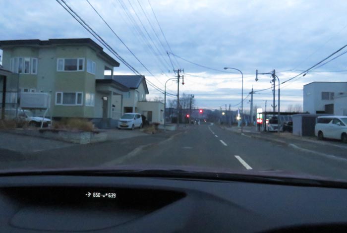 webnews今朝の北見/西5号線、南岸通りの交差点