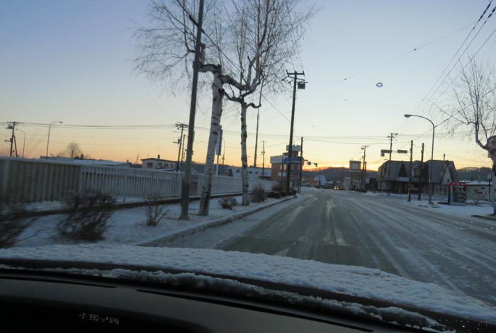 webnews今朝の北見/野付牛自動車学校前