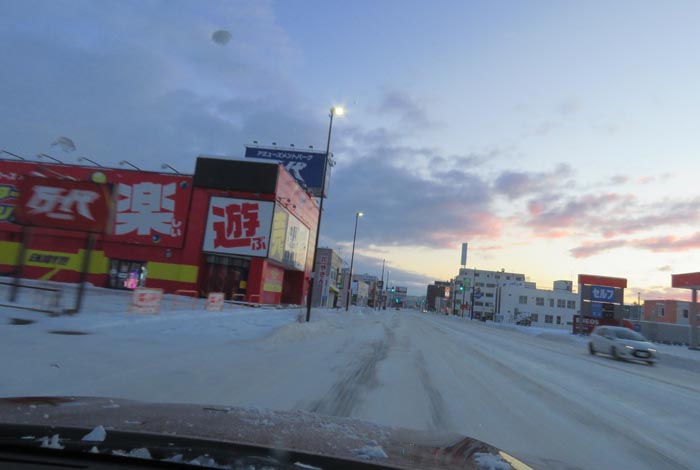 webnews今朝の北見/本町の北4条通り交差点