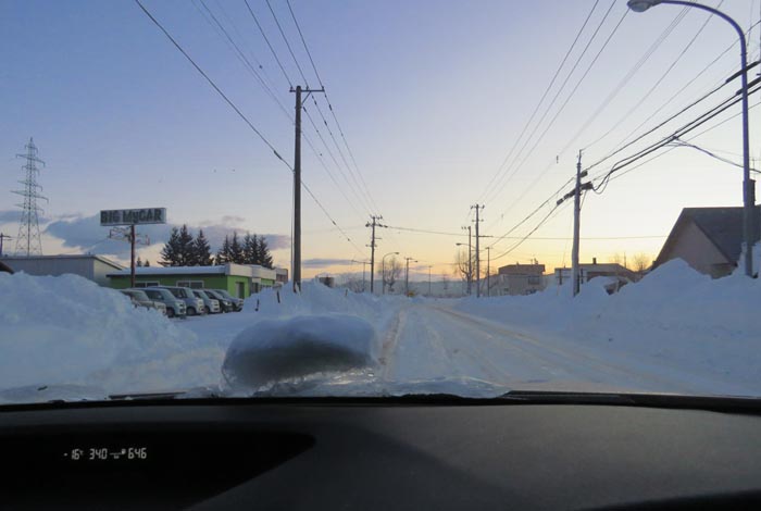 webnews今朝の北見/末広町の南岸通り