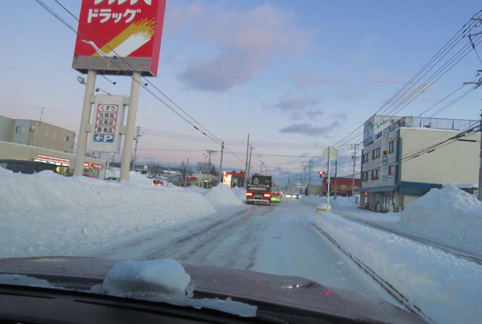 webnews今朝の北見/とん田通り、南大通り交差点