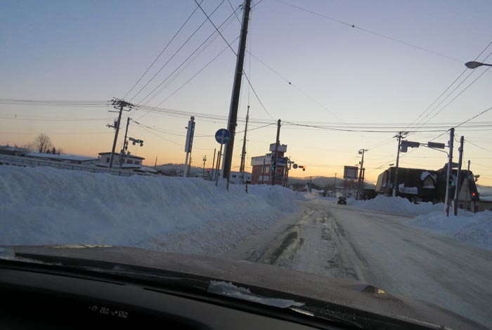 webnews今朝の北見/野付牛自動車学校前