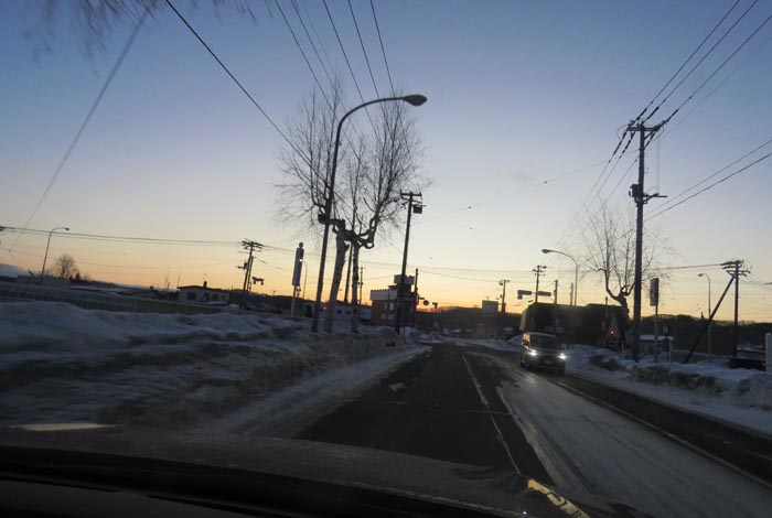 webnews今朝の北見/野付牛自動車学校前