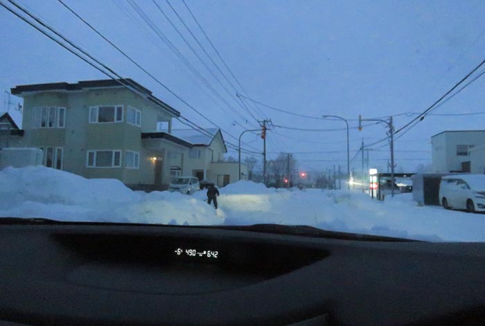 webnews今朝の北見/西5号線、南岸通りの交差点