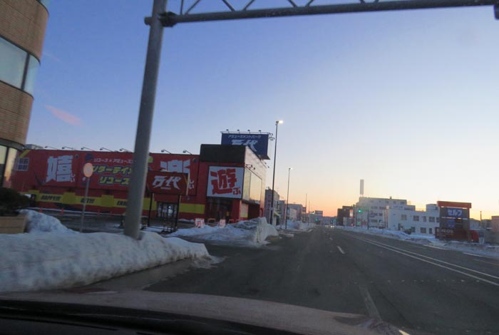 webnews今朝の北見/本町の北4条通り交差点