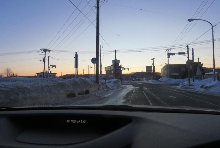 webnews今朝の北見/野付牛自動車学校前