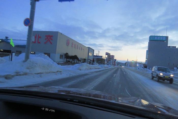 webnews今朝の北見/北交ハイヤー前