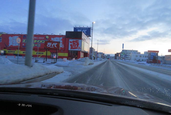 webnews今朝の北見/本町の北4条通り交差点