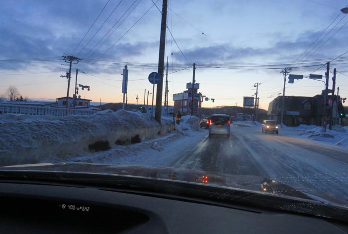 webnews今朝の北見/野付牛自動車学校前
