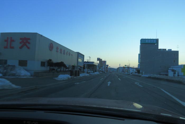 webnews今朝の北見/北交ハイヤー前