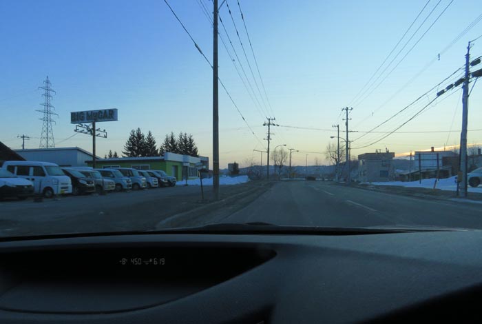 webnews今朝の北見/末広町の南岸通り