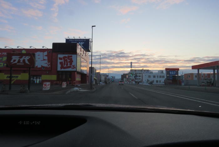 webnews今朝の北見/本町の北4条通り交差点