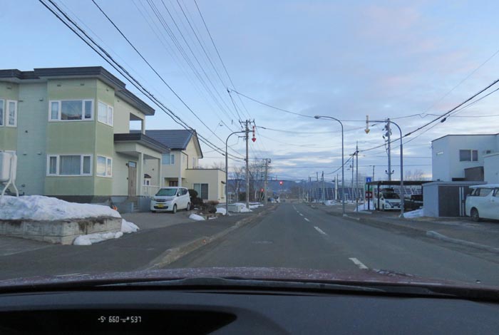 webnews今朝の北見/西5号線、南岸通りの交差点