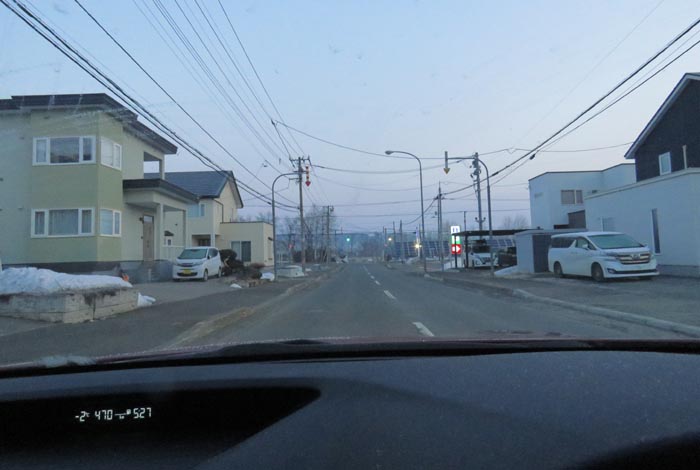 webnews今朝の北見/西5号線、南岸通りの交差点