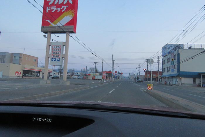 webnews今朝の北見/とん田通り、南大通り交差点