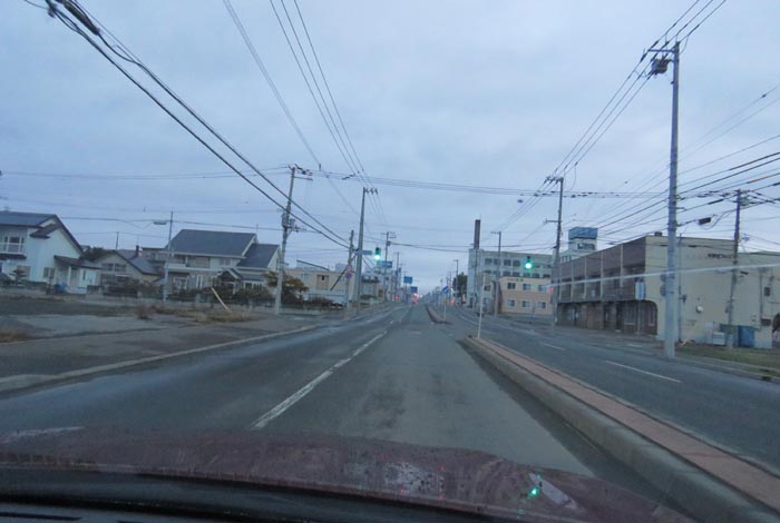 webnews今朝の北見/とん田通り、南大通り交差点から国道39号方向