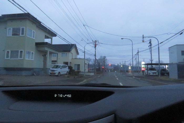 webnews今朝の北見/西5号線、南岸通りの交差点