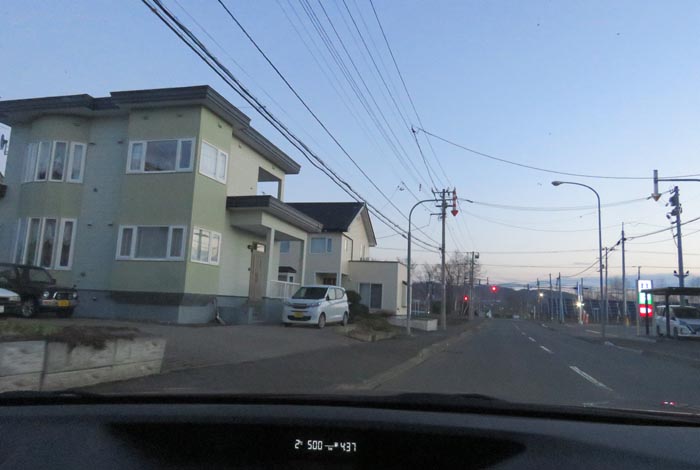 webnews今朝の北見/西5号線、南岸通りの交差点