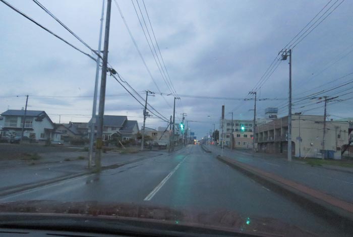 webnews今朝の北見/とん田通り、南大通り交差点から国道39号方向