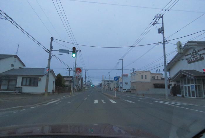 webnews今朝の北見/とん田通り、南大通り交差点から国道39号方向