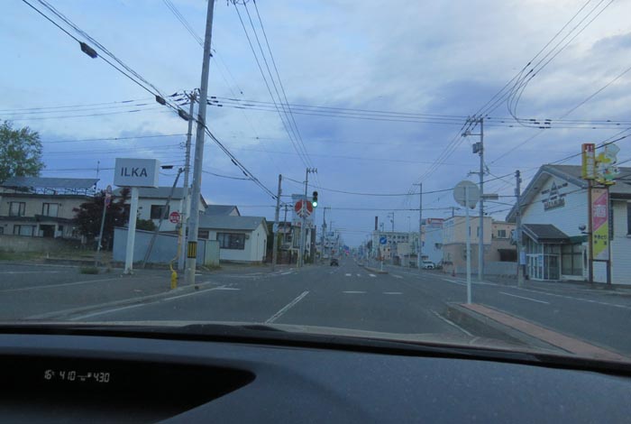 webnews今朝の北見/とん田通り、南大通り交差点から国道39号方向